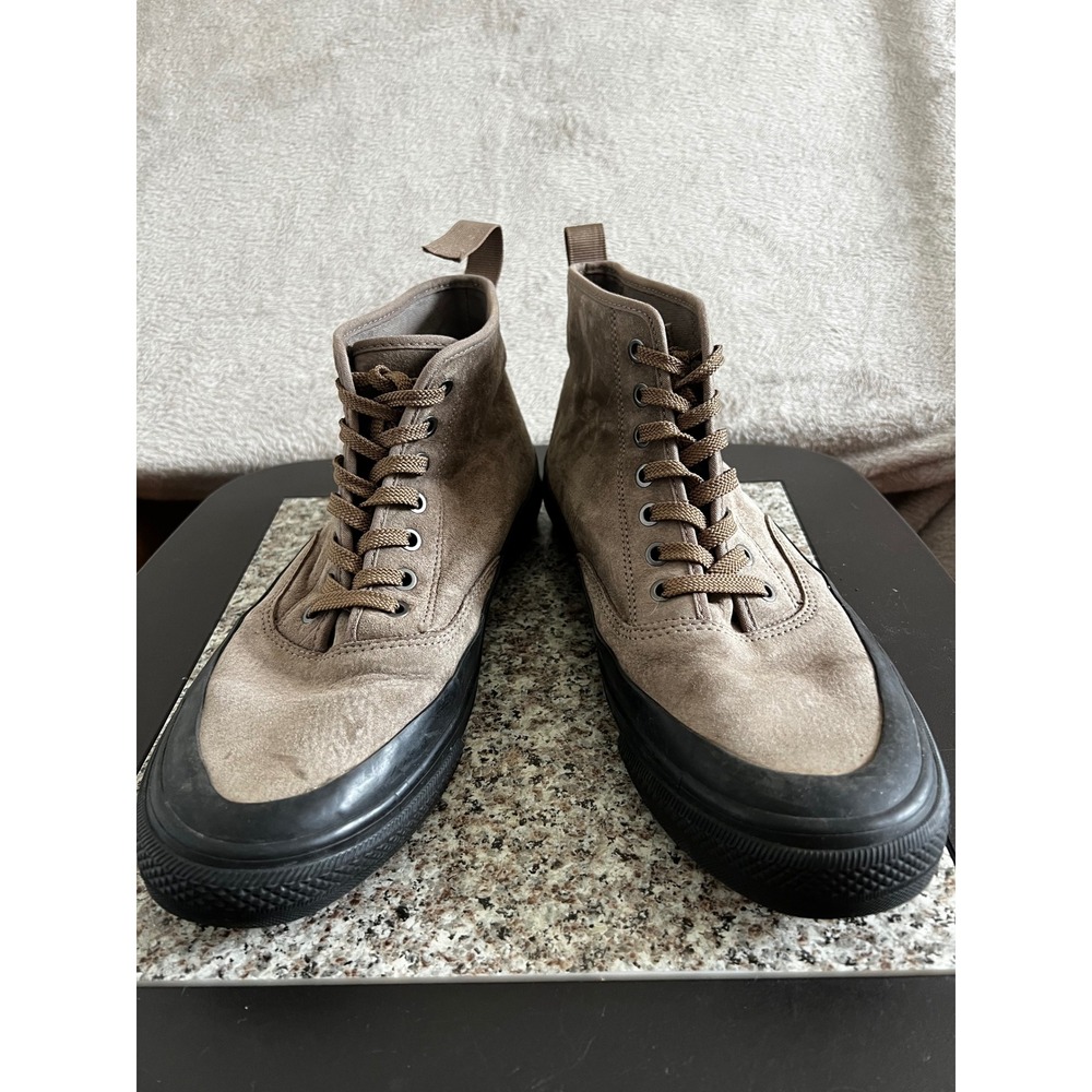 SeaVees Mariners Boot Mens 11.5 Suede Mid Top Sneaker Brown Black 28400
